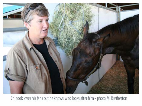 Chinook Pass and Jill Hallin