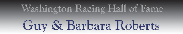 Guy & Barbara Roberts - Washington Racing Hall of Fame